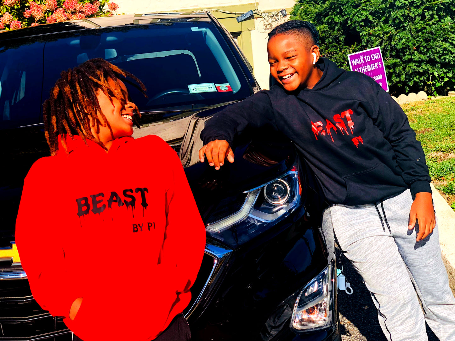 B.E.A.S.T. By Pj Boys Pullover Hooded Sweatshirt