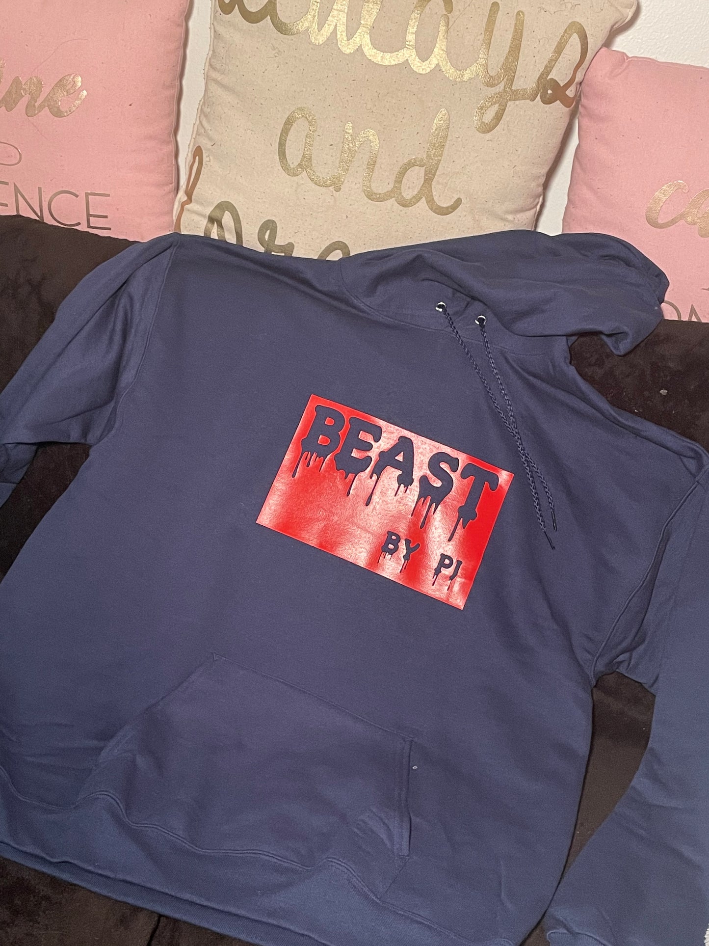 B.E.A.S.T. By Pj Boys Pullover Hooded Sweatshirt