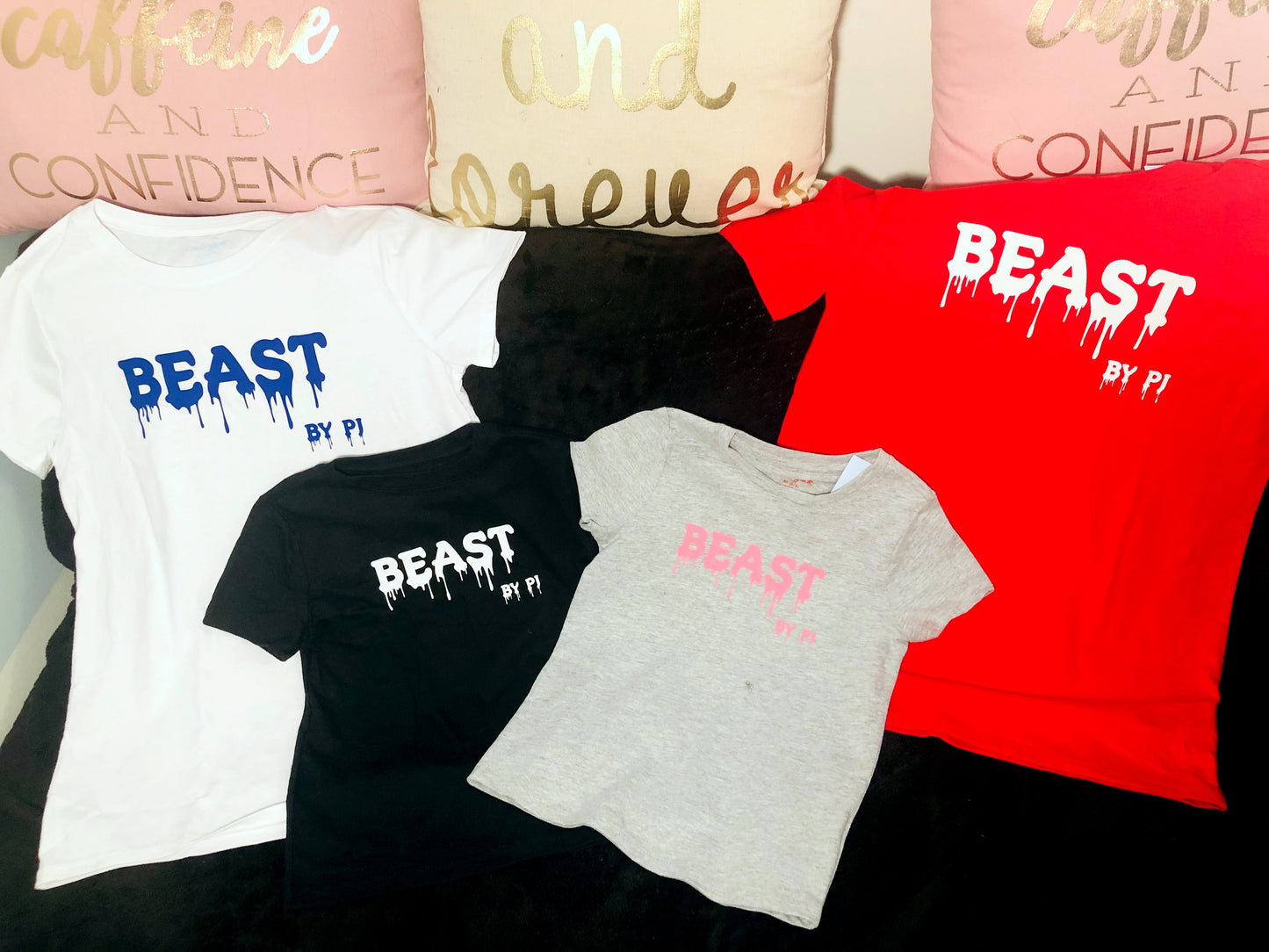 B.E.A.S.T. By Pj - U Neck Boy's Short Sleeve T Shirt